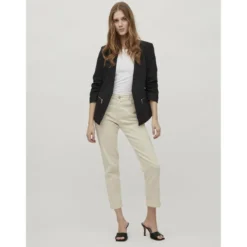VilaBlazer regular fit col italien noir Meg