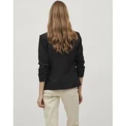 VilaBlazer regular fit col italien noir Meg
