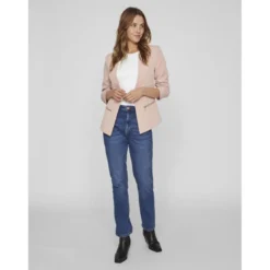 VilaBlazer regular fit col italien rose Ode