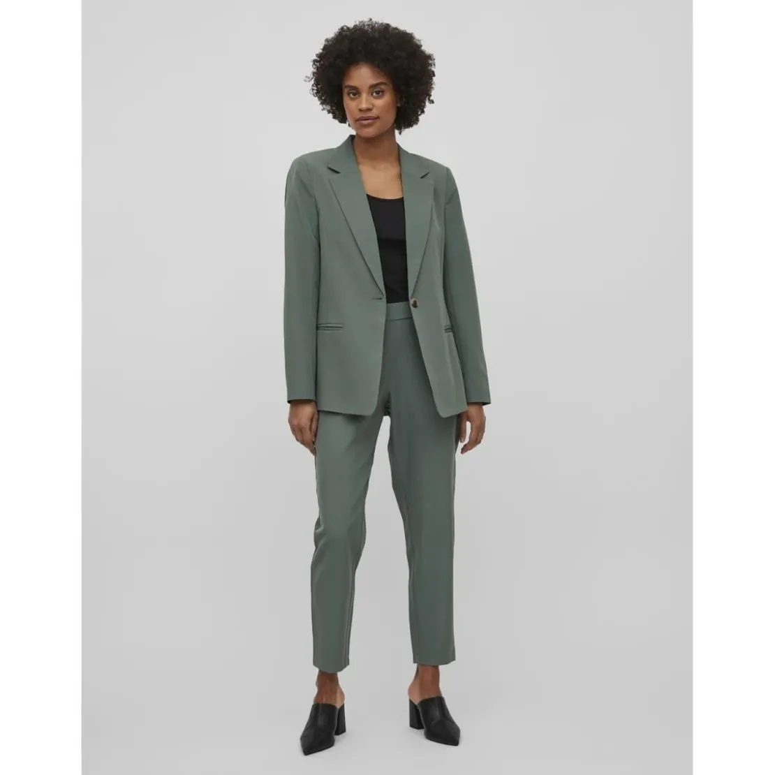 VilaBlazer regular fit vert foncé Sue