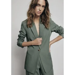 VilaBlazer regular fit vert foncé Sue