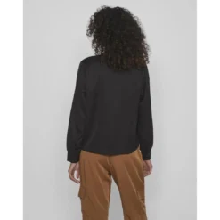 VilaBlouse manches longues noir Louise