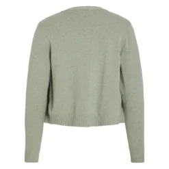 VilaCardigan court à maille en viscose Ril vert Mae