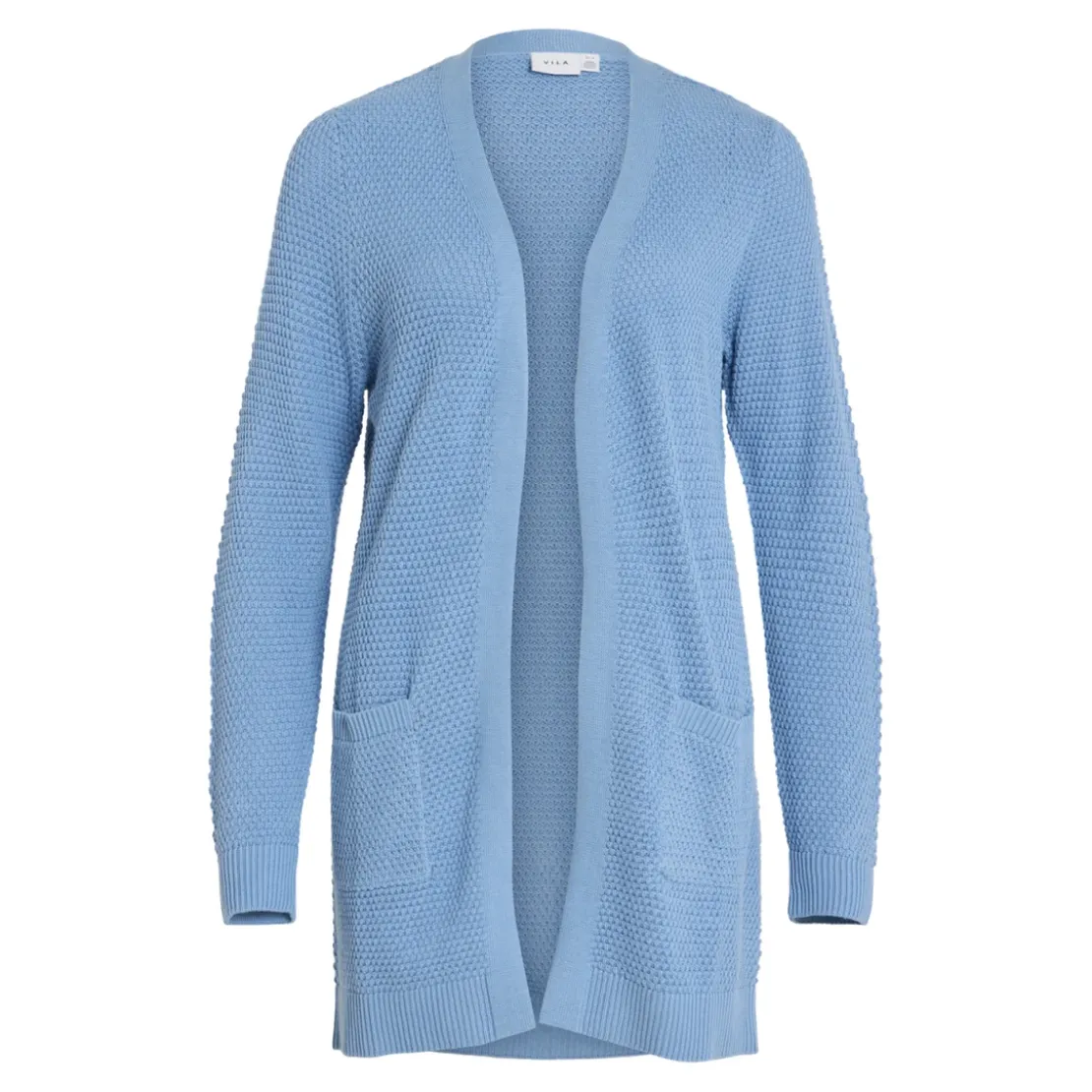 VilaCardigan manches longues en maille Idalo turquoise Alma