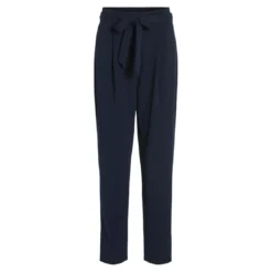 VilaPantalon taille haute Clava bleu Ruby