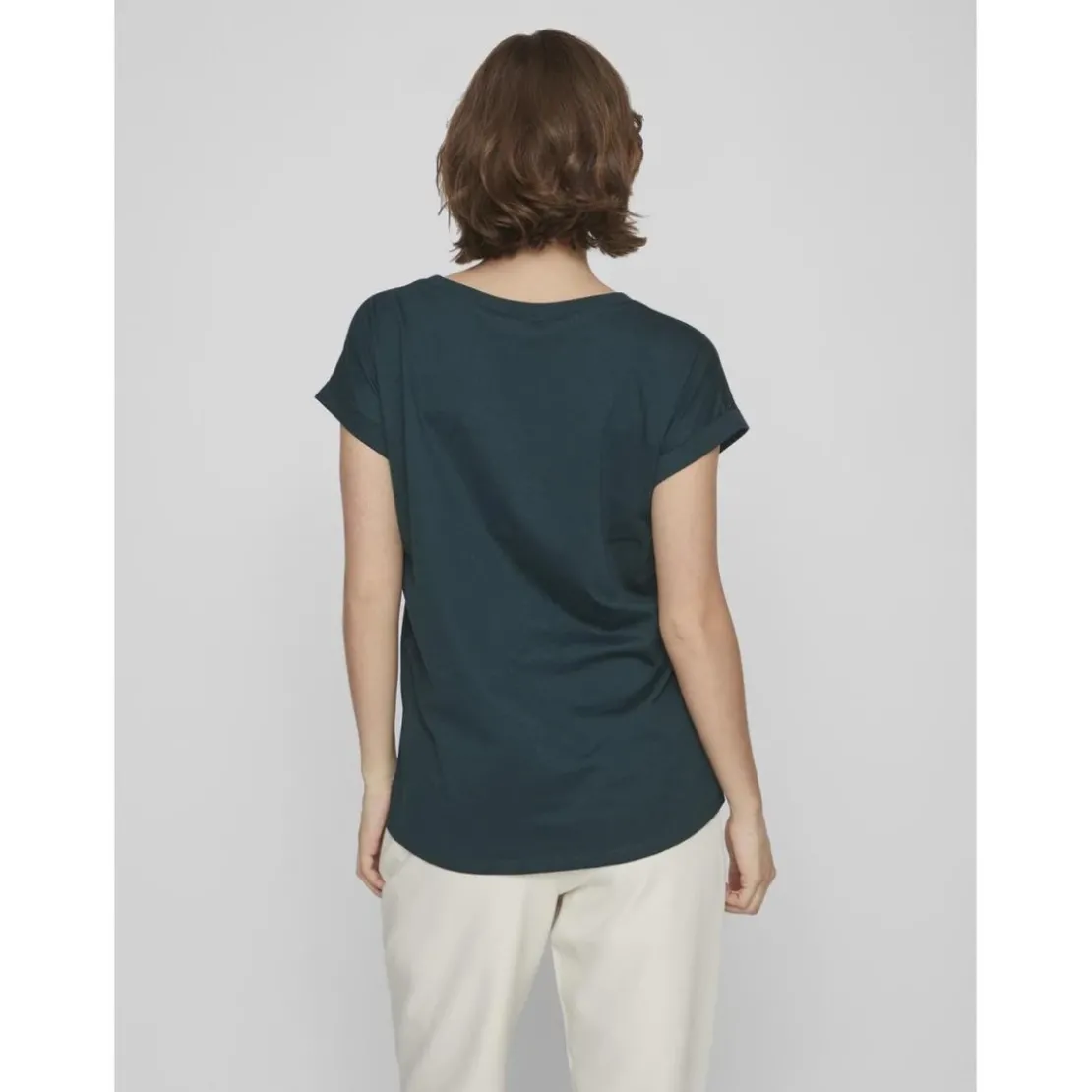 VilaT-shirt col rond turquoise Xena