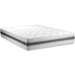VITALITEnsemble matelas sommiers VITALMEMO BACK Blanc
