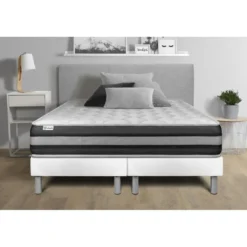 VITALITEnsembles matelas sommiers VITALSPRING ZEN blanc