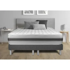 VITALITEnsembles matelas sommiers gris VITALSPRING RECOVER