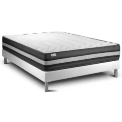 VITALITEnsemble VITALPOWER ZEN sommier Kit blanc