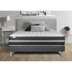VITALITEnsemble VITALSPRING ZEN sommier Kit gris