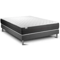 VITALITEnsemble VITALSPRING sommier Kit gris