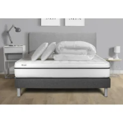 VITALITPack prêt a dormir VITAL SPA sommier Kit gris