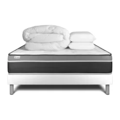 VITALITPack prêt a dormir VITAL CARE sommier Kit blanc
