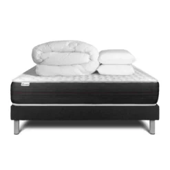 VITALITPack prêt a dormir VITALSPRING sommier Kit noir