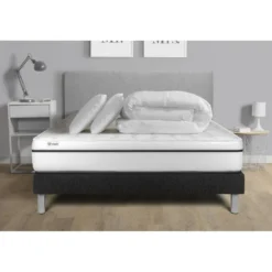 VITALITPack prêt a dormir VITAL SPA sommier Kit noir