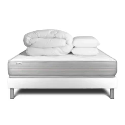 VITALITPack prêt a dormir VITALMEMO sommier Kit blanc