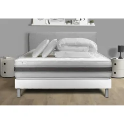 VITALITPack prêt a dormir VITALMEMO BACK sommier Kit blanc