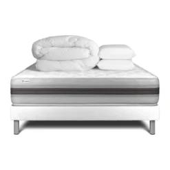 VITALITPack prêt a dormir VITALMEMO BACK sommier Kit blanc