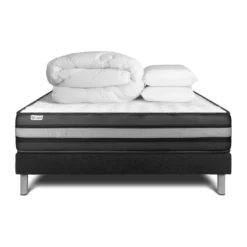 VITALITPack prêt a dormir VITALPOWER ZEN sommier Kit noir