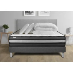 VITALITPack prêt a dormir VITALPOWER ZEN sommier Kit gris
