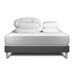 VITALITPack prêt a dormir VITALMEMO sommier Kit gris