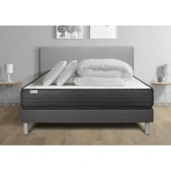 VITALITPack prêt a dormir VITALPOWER sommier Kit gris