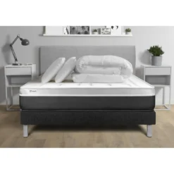 VITALITPack prêt a dormir VITAL SOFT sommier Kit noir
