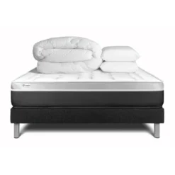 VITALITPack prêt a dormir VITAL SOFT sommier Kit noir