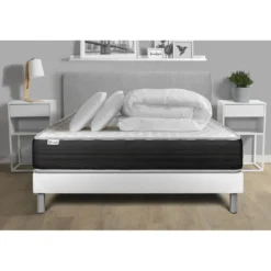 VITALITPack prêt a dormir VITALMEMO ONE sommier Kit blanc