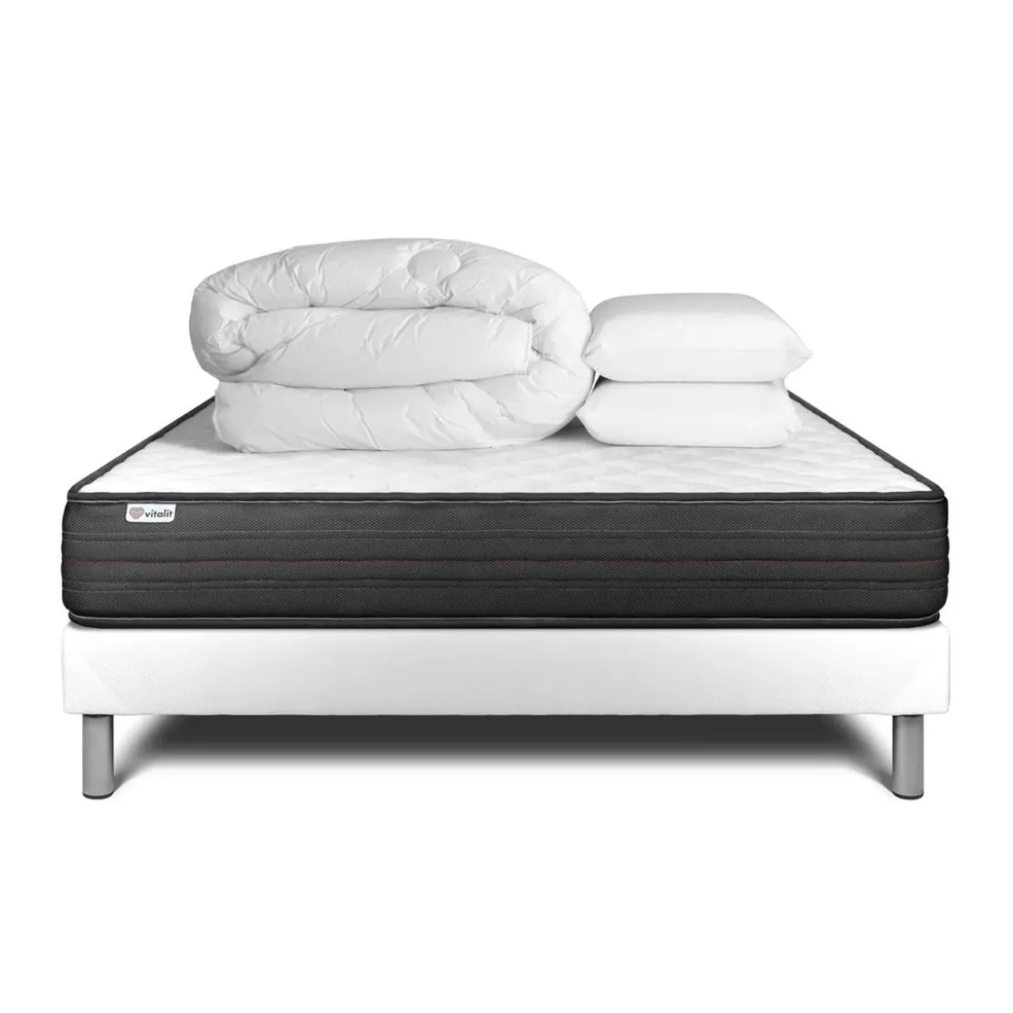 VITALITPack prêt a dormir VITALPOWER sommier Kit blanc