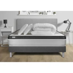 VITALITPack prêt a dormir VITAL ERGO sommier Kit gris