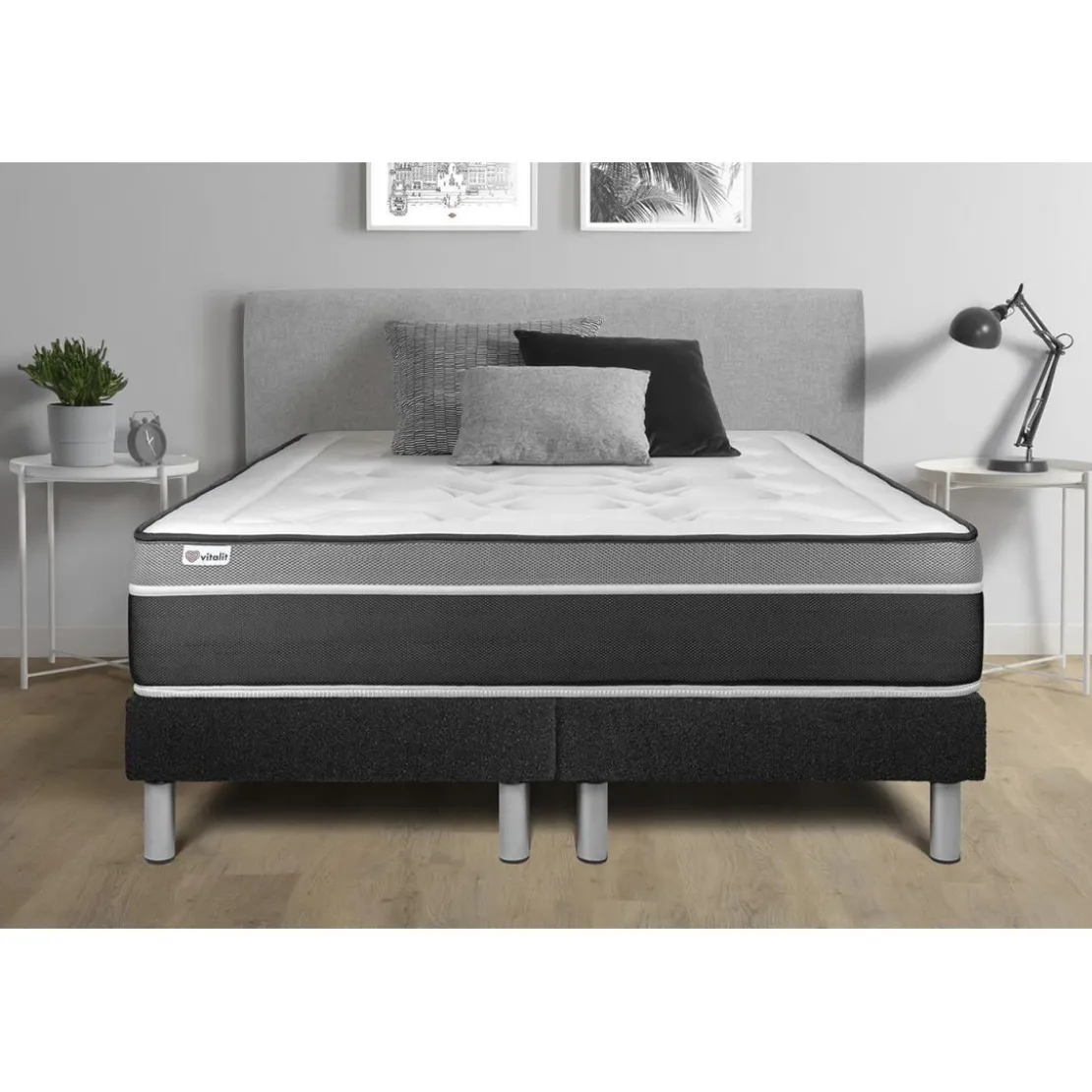 VITALITSommier Noir VITAL'SOM