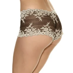 Wacoal lingerieBoxer noir en nylon- Embrace Lace