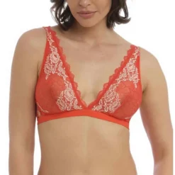 Wacoal lingerieBralette Sans Armatures - Orange Wacoal lingerie en nylon- LACE PERFECTION