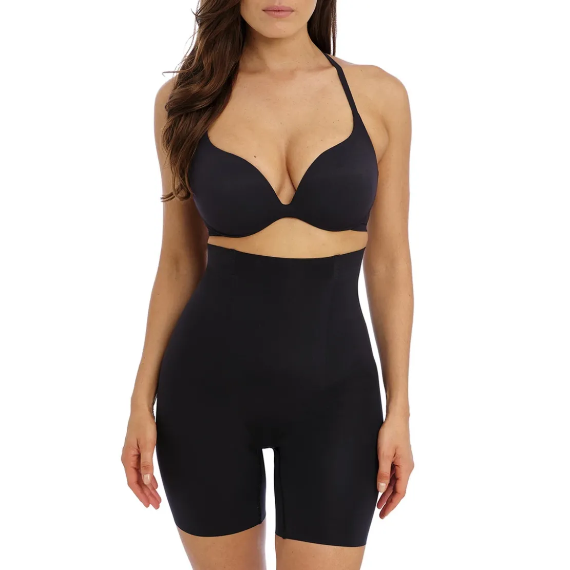 Wacoal lingeriePanties sculptant - Noir INES SECRET en nylon- INES SECRET