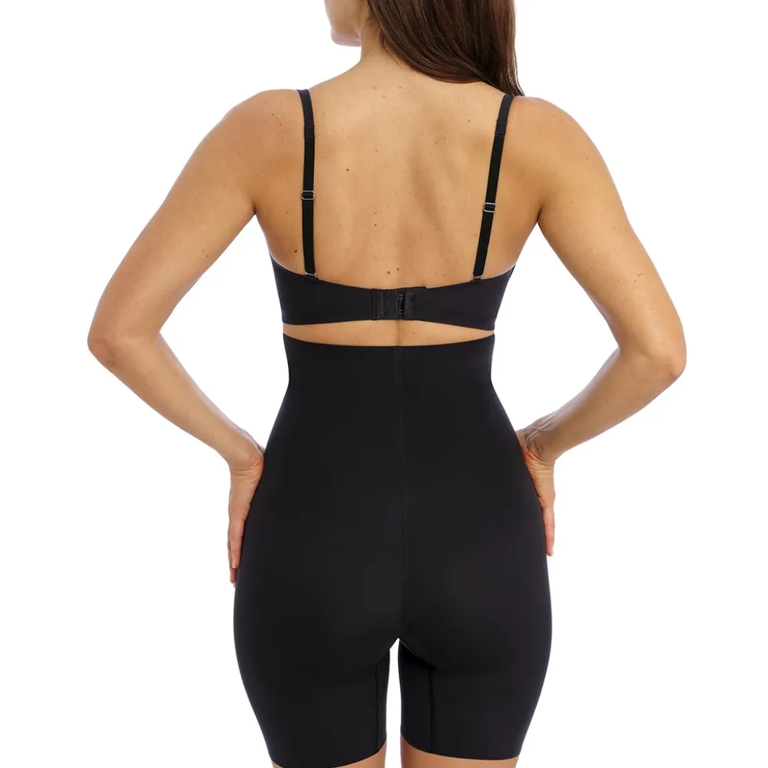 Wacoal lingeriePanties sculptant - Noir INES SECRET en nylon- INES SECRET