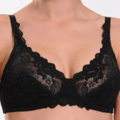 Wacoal lingerieSoutien-gorge sans armatures noir EGLANTINE- Eglantine