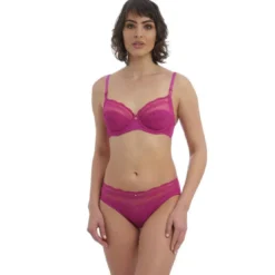 Wacoal lingerieSoutien-gorge balconnet armatures violet Wacoal lingerieen nylon- RAVISSANT