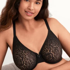Wacoal lingerieSoutien-gorge moulé noir-Wacoal- Halo Lace