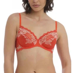 Wacoal lingerieSoutien-gorge Emboîtant Armatures - Orange Wacoal lingerie en nylon- LACE PERFECTION