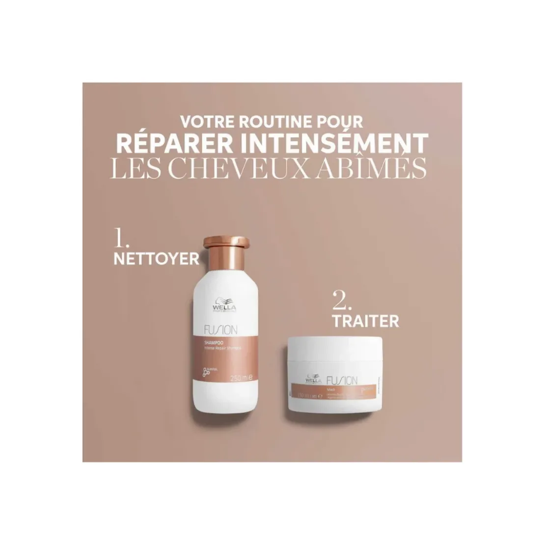 Wella CareFusion Shampoing Réparateur Intense
