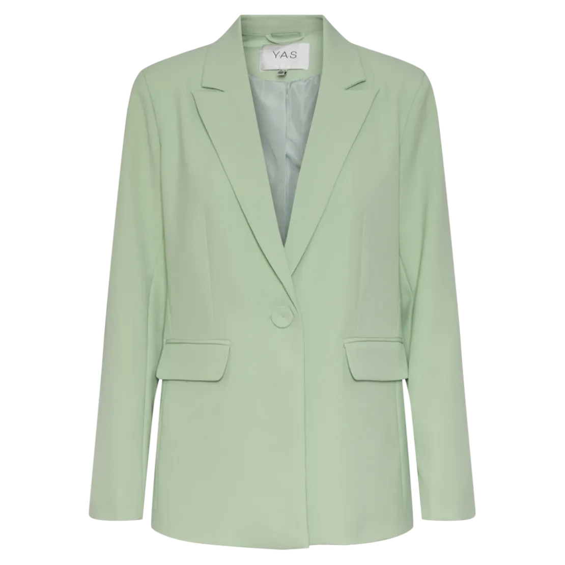 YASBlazer regular fit boutonné vert Noor