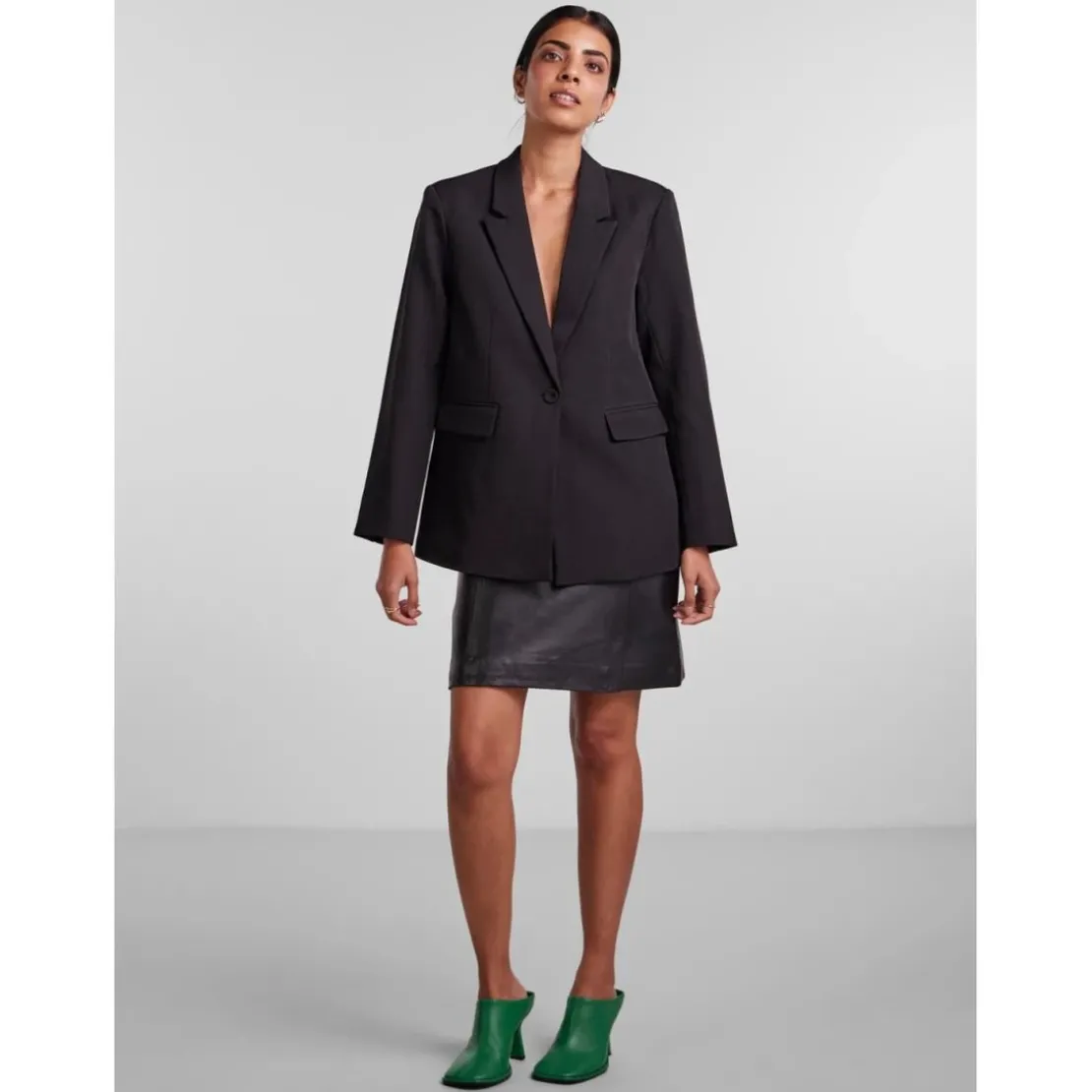 YASBlazer regular fit boutonné noir Yule