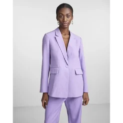 YASBlazer regular fit boutonné violet