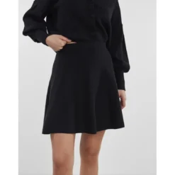 YASJupe en maille noir Sloan