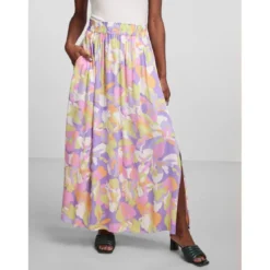 YASJupe longue violet en viscose