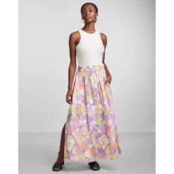 YASJupe longue violet en viscose