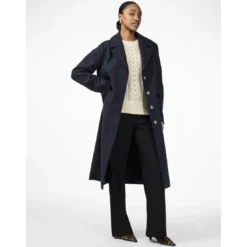 YASManteau bleu marine Willa