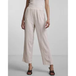 YASPantalon blanc en viscose